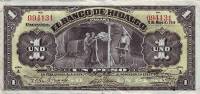 () Банкнота Мексика 1914 год 1  ""   UNC